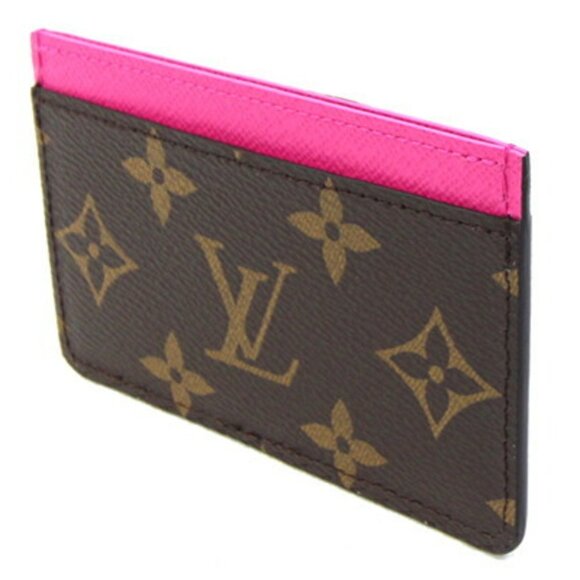 LOUIS VUITTON Brown Card Holder - Picture 2 of 5